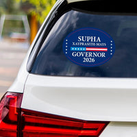 Supha Xayprasith-Mays For Arkansas Governor 2026 Vinyl Sticker, Vote Supha Mays, Arkansas Governor Elections 2026 Bumper Sticker 6" x 4.5"