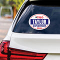Treg Taylor For Alaska Governor 2026 Vinyl Sticker, Vote Treg Taylor, Alaska Governor Elections 2026 Bumper Sticker, 6
