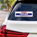 Treg Taylor For Alaska Governor 2026 Vinyl Sticker, Vote Treg Taylor, Alaska Governor Elections 2026 Bumper Sticker, 10
