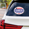 Sarah Huckabee Sanders For Arkansas Governor 2026 Vinyl Sticker, Vote Sarah Sanders, Arkansas Governor Elections 2026 Bumper Sticker 6