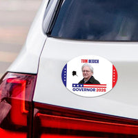 Tom Begich For Alaska Governor 2026 Car Magnet - Vote Tom Begich Vehicle Magnet, Alaska Governor Elections 2026 Magnet - 6" x 4.5"