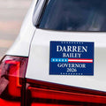 Darren Bailey For Illinois Governor 2026 Car Magnet - Vote Darren Bailey Vehicle Magnet, Illinois Governor Elections 2026 Magnet - 6