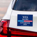 Wes Moore For Maryland Governor 2026 Car Magnet - Vote Wes Moore Vehicle Magnet, Maryland Governor Elections 2026 Magnet - 6