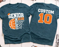 Custom Baseball Team Shirt, Baseball Mom Shirt, Baseball Player Tee, Pocket Baseball Name Shirt, Number Baseball Shirt, Front Back