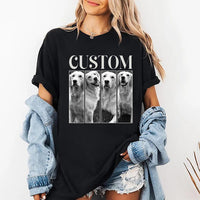 Custom Pet Photo Shirt, Personalized Pet Shirt, Dog Mom Gift Tee, Cat Mom Shirt, Dog Dad Shirt, Unisex Pet Lover Shirt, Pet Gifts