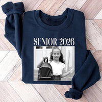 Personalized Senior 2026 Shirt, Custom Photo Senior Shirt, Class of 2026 Graduation Tee, Proud Senior Shirt, Unisex Graduation Shirt
