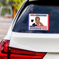 Supha Xayprasith-Mays For Arkansas Governor 2026 Vinyl Sticker, Vote Supha Mays, Arkansas Governor Elections 2026 Bumper Sticker 6" x 4.5"