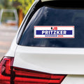 JB Pritzker For Illinois Governor 2026 Vinyl Sticker, Vote JB Pritzker, Illinois Governor Elections 2026 Bumper Sticker 10