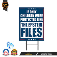 No Kings In America Yard Sign - Resist Hate Lawn Sign, Anti-Trump Sign, Resist Racism, Resist Fascism Yard Sign with Metal H-Stake