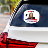 Katie Hobbs For Arizona Governor 2026 Vinyl Sticker, Vote Katie Hobbs, Arizona Governor Elections 2026 Bumper Sticker, 6" x 4.5"