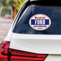 Aaron Ford For Nevada Governor 2026 Vinyl Sticker, Vote Aaron Ford, Nevada Governor Elections 2026 Bumper Sticker 6" x 4.5"