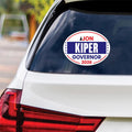 Jon Kiper For New Hampshire Governor 2026 Vinyl Sticker, Vote Jon Kiper, New Hampshire Governor Elections 2026 Bumper Sticker 6
