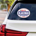 Bruce Blakeman For New York Governor 2026 Vinyl Sticker, Vote Bruce Blakeman, New York Governor Elections 2026 Bumper Sticker 6