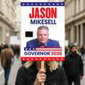 Jason Mikesell For Colorado Governor 2026 Election Sign, Political Campaign Sign, Republican party, Governor Election 2026 Race Poster Sign