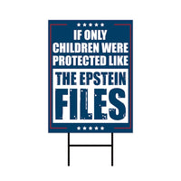 No Kings In America Yard Sign - Resist Hate Lawn Sign, Anti-Trump Sign, Resist Racism, Resist Fascism Yard Sign with Metal H-Stake