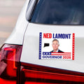Ned Lamont For Connecticut Governor 2026 Car Magnet - Vote Ned Lamont Vehicle Magnet, Connecticut Governor Elections 2026 Magnet - 6