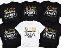 Personalized Graduation Cruise 2026 Shirt, Senior Trip Cruise Shirt, Class of 2026 Cruise Tee, Graduation Cruise Shirt, Grad Gifts