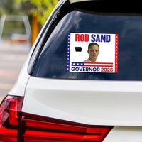 Rob Sand For Iowa Governor 2026 Vinyl Sticker, Vote Rob Sand, Iowa Governor Elections 2026 Bumper Sticker 6" x 4.5"