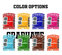Custom Photo Graduation 2026 Shirt, Personalized Graduate Shirt, Class of 2026 Tee, Senior Photo Collage Shirt, Graduation Gifts