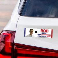Rob Sand For Iowa Governor 2026 Car Magnet - Vote Rob Sand Vehicle Magnet, Iowa Governor Elections 2026 Magnet - 10" x 3"