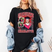Custom Photo Graduation 2026 Shirt, Personalized Graduate Shirt, Class of 2026 Tee, Senior Photo Collage Shirt, Graduation Gifts