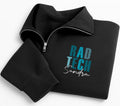 Custom RAD Tech Embroidered Quarter Zip Sweatshirt, Personalized Radiologic Technologist Pullover, X Ray Tech Gift Healthcare Apparel