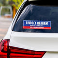 Lindsey Graham For South Carolina Senate 2026 Vinyl Sticker, Vote Graham Decal, South Carolina Senate Elections 2026 Bumper Sticker, 10