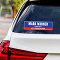 Mark Warner For Virginia Senate 2026 Vinyl Sticker, Vote Mark Warner Decal, Virginia Senate Elections 2026 Bumper Sticker, 10