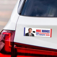 Mike Rounds For South Dakota Senate 2026 Car Magnet - Vote Mike Rounds Vehicle Magnet, South Dakota Senate Elections 2026 Magnet - 10" x 3"
