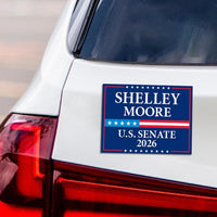 Shelley Moore Capito For West Virginia Senate 2026 Car Magnet - Vote Capito Vehicle Magnet, West Virginia Senate Elections Magnet - 6"x 4.5"