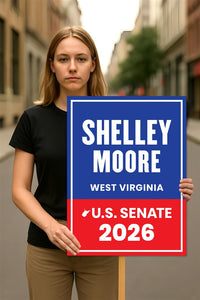 Shelley Moore Capito For West Virginia Senate 2026 Election Sign, Republican, Political Campaign Sign, Senate Election 2026 Race Poster Sign