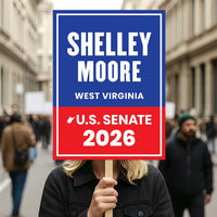 Shelley Moore Capito For West Virginia Senate 2026 Election Sign, Republican, Political Campaign Sign, Senate Election 2026 Race Poster Sign
