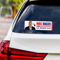 Mike Rogers For Michigan Senate 2026 Vinyl Sticker, Vote Mike Rogers Decal, Michigan Senate Elections 2026 Bumper Sticker, 10"x 3"