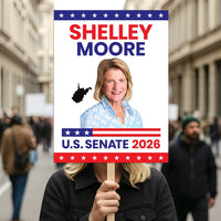Shelley Moore Capito For West Virginia Senate 2026 Election Sign, Republican, Political Campaign Sign, Senate Election 2026 Race Poster Sign