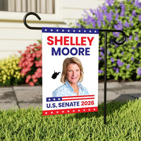 Shelley Moore Capito For West Virginia Senate 2026 Garden Flag, Double Sided, 2026 Senate Flag, Elections Flag, Race Red White & Blue Flag