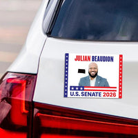 Julian Beaudion For South Dakota Senate 2026 Car Magnet - Vote Beaudion Vehicle Magnet, South Dakota Senate Election 2026 Magnet - 6" x 4.5"
