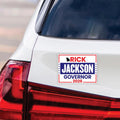 Rick Jackson For Georgia Governor 2026 Car Magnet - Vote Rick Jackson Vehicle Magnet, Governor Elections 2026 Magnet - 6