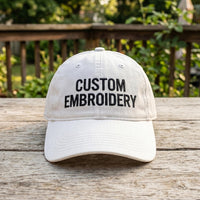 Monogrammed Baseball Hat, Personalized Embroidered Cap, Custom Initial Logo Hat, Bachelorette Party Hats, Bridesmaid & Club Gifts for Her