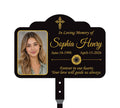 Personalized Memorial Aluminum Sign, Custom Photo Metal Sign, Loving Memory Garden Tribute Decor, Keepsake Yard Display, Sympathy Gift