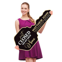 2 Pack Personalized Real Estate Marketing Closing Signs, Customized Realtor Social Media Photo Props, Realtor Key, Custom House Shaped Sign