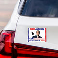 Rick Jackson For Georgia Governor 2026 Car Magnet - Vote Rick Jackson Vehicle Magnet, Governor Elections 2026 Magnet - 6