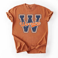 Personalized School Mascot Shirt, Custom Varsity Letter Team Tee, Distressed Spirit Wear Top, School Sports Fan Outfit, Custom Team Gift