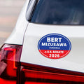 Bert Mizusawa For Virginia Senate 2026 Car Magnet - Vote Bert Mizusawa Vehicle Magnet, Virginia Senate Elections 2026 Magnet -6