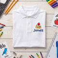 Custom Embroidered Polo Shirt for Teachers and Staff, Personalized Polo Shirts for Back to School, Teacher Appreciation, Teacher Gift