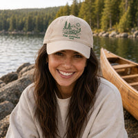 Personalized Reunion Embroidered Hat, Custom Name & Year Lake Cap, Matching Family Cap, Kayak Vacation Group Hat, Family Matching Gift