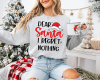 Personalized Dear Santa Christmas Shirt, Custom Funny Family Sweatshirt, Matching Holiday Shirts, Festive Pajama Top, Family Christmas Gift