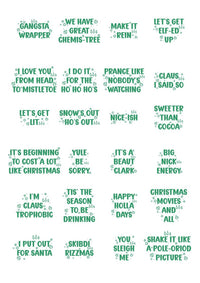 Custom Funny Christmas Shirt, Personalized Holiday Saying Tee, Family Christmas Tee With Sayings, Festive Party Outfit, Holiday Party Gift