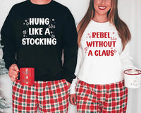 Custom Funny Christmas Sweatshirt, Personalized Holiday Saying, Family Christmas Tee With Sayings, Festive Party Outfit, Holiday Party Gift