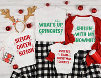 Custom Funny Christmas Sweatshirt, Personalized Holiday Saying, Family Christmas Tee With Sayings, Festive Party Outfit, Holiday Party Gift