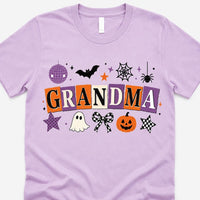 Personalized Family Halloween Shirts, Custom Mama Dada Auntie Sister Tees, Retro Ghost Pumpkin Tee, Custom Family Role, Holiday Party Gift